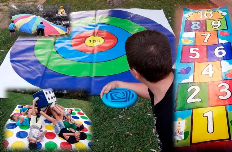 Juegos para fiestas infantiles - Castillos hinchables Málaga