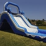 Tobogán de agua hinchable Málaga