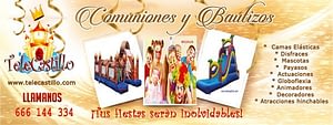 Castillos Hinchables Animaciones Comuniones