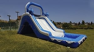 Tobogán de agua hinchable Málaga