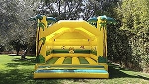 Castillo hinchable alquiler precio