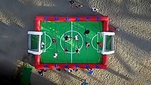 Alquiler fubolin humano hinchable