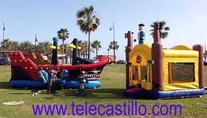 Fiestas Infantiles Málaga | Telecastillo®:castillos hinchables Málaga 50 euros